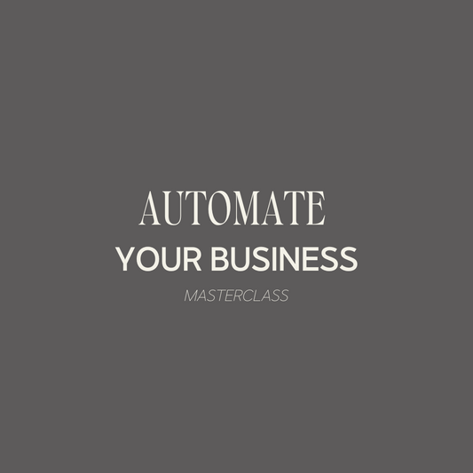Automate your Biz | Acuity Masterclass