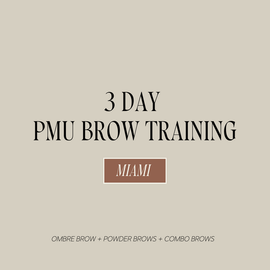 Miami: 3 Day PMU Brow Training