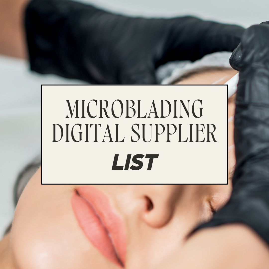 Microblading Supplier List