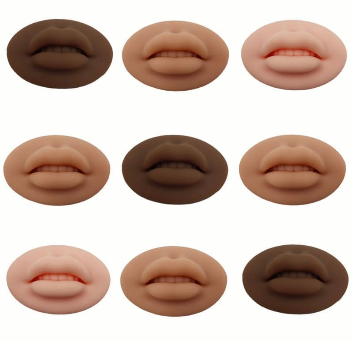 3D Realistic Lip Skin